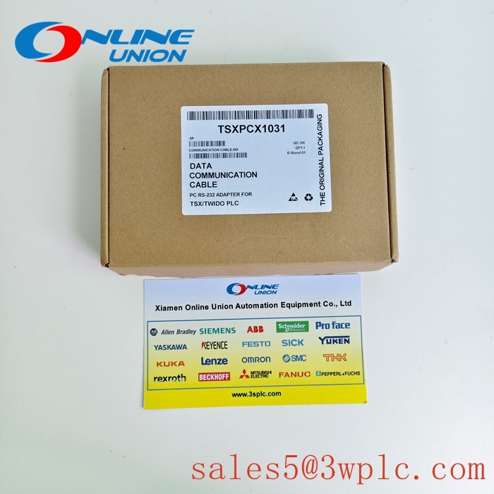 TSXPCX1031 SCHNEIDER RS232 connecting cable Modicon X80 for DTE terminal port 2.5m